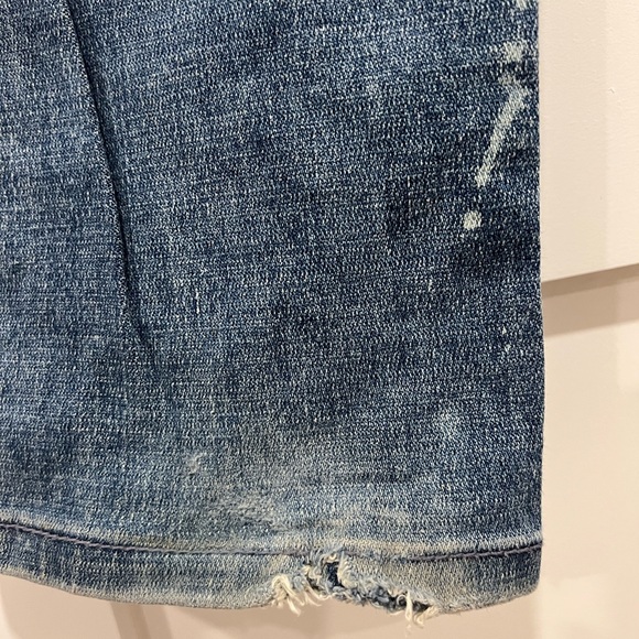 Low rise Roxy jeans, brand distressed, straight leg - Picture 11 of 12